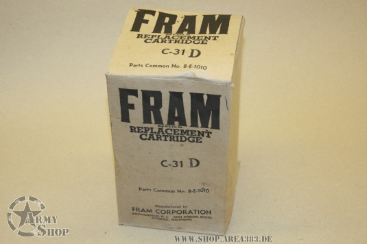 Ölfilter GMC CCKW  352 / 353