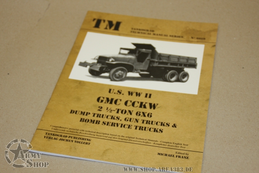 Livre GMC CCKW Trucks 48 pages anglais/Allemand