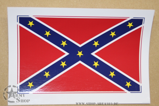 Aufkleber Flagge  Südstaaten