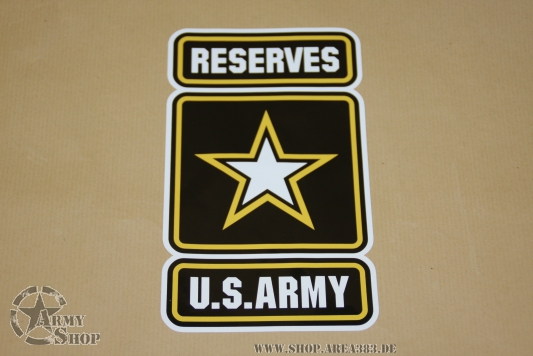 Sticker US ARMY RESERVES 16 cm x 9,5 cm
