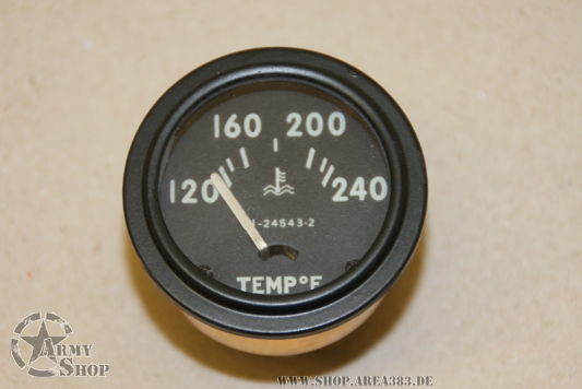 Anzeige Temperatur M-Serie 24 Volt