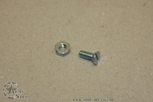 Head Screw and Nut for Footman Loops
