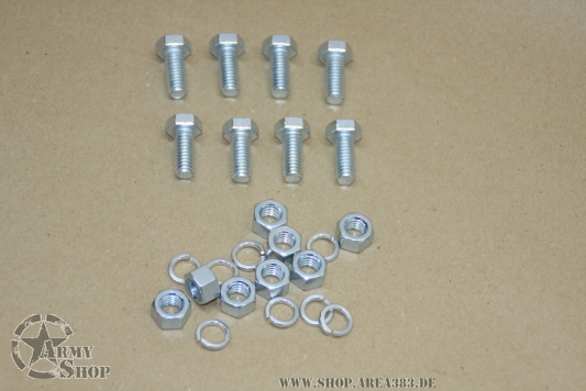 Befestigungsschrauben Stoßstange hinten (Schwarz)