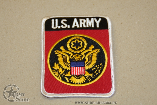 Insigne US Army rectangulaire 10,3 x 7,6 cm