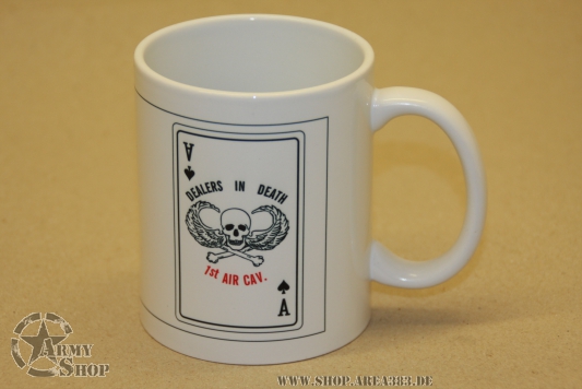 cup printed  vietnam death card printed on both sides