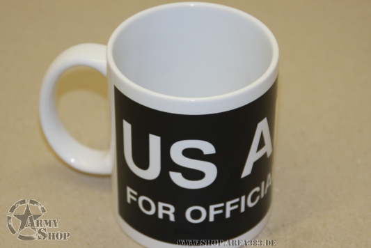 MUG  US ARMY FOR Official USE ONLY