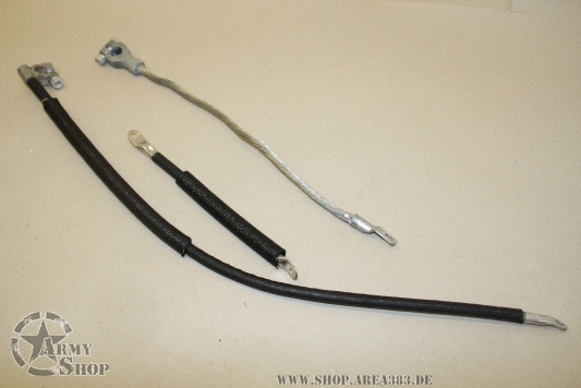 CABLE BATTERIE Willys MB (3 pièce) Ford Style