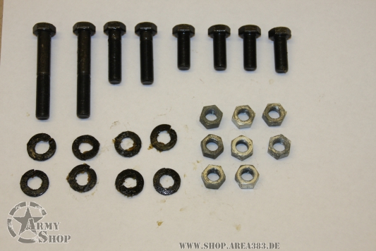 Schraubenkit Motorblock zu Kupplungsglocke Willys MB