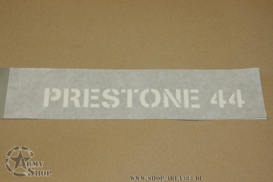 Stencil adhesiv  PRESTONE 44  1 INCH  25,4 mm