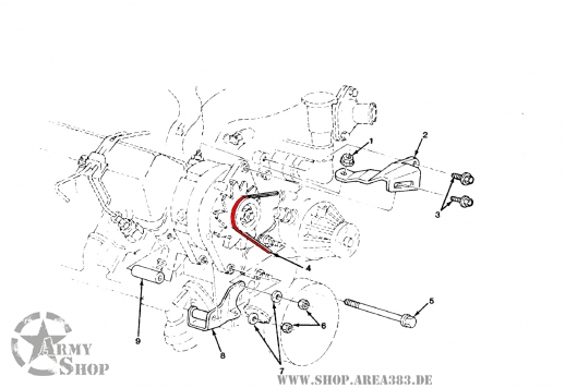 Keilriemen Lichtmaschine rechts M1009 , M1008