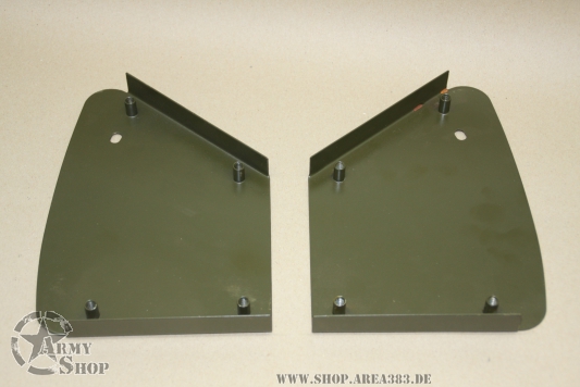 1 Set Grundplatten für die Seitenpolster Willys MB