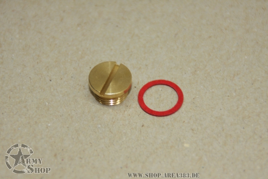 Verschlusschraube Carter Vergaser (beim Siebeinsatz)