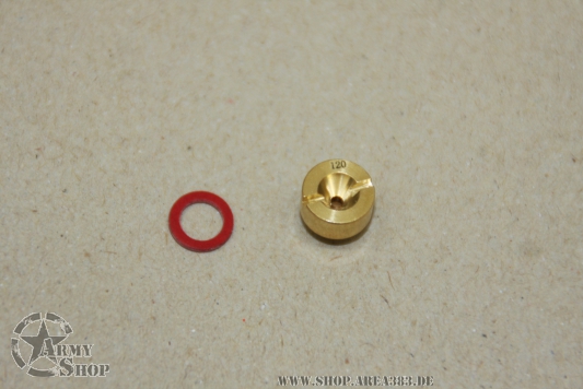 Carter Düse für Nadel mit Dichtung