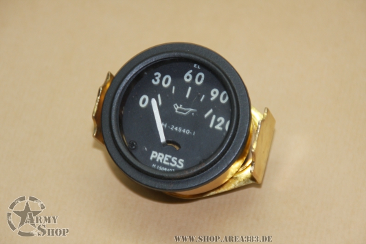 Anzeige Öldruck 24 Volt für M-Serie Fahrzeuge