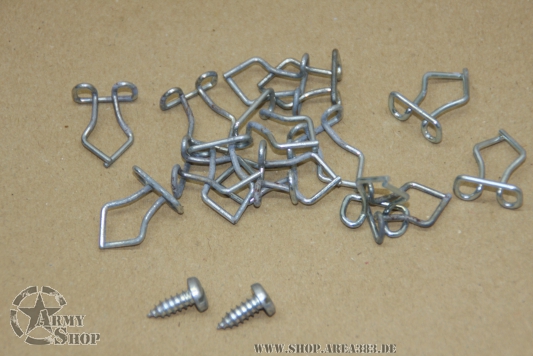 Besfestigungsset für Gummi unterm Scheibenrahmen M201