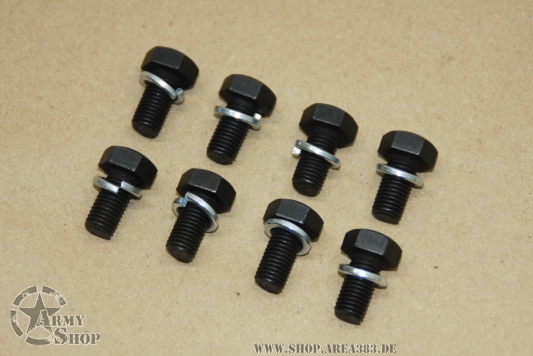 Schraubenset Befestigung Abstreifer Halbkugel  (F)