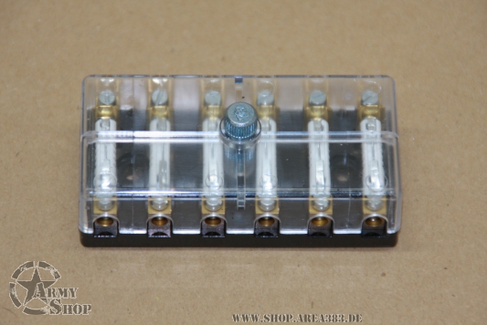 Sicherungsdose 8 fach Schraubanschluss