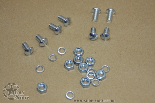 Reflector Fixing Kit, Screws, Nuts & Washers  (set of 8)