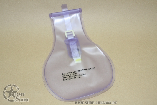 Bag Drinking Water Wasserflasche Notfall 3 Pint-1,41 Liter