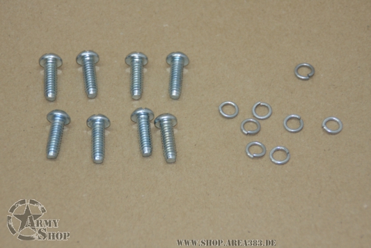 Schraubenset für Crash Pads Seitenpolster Willys