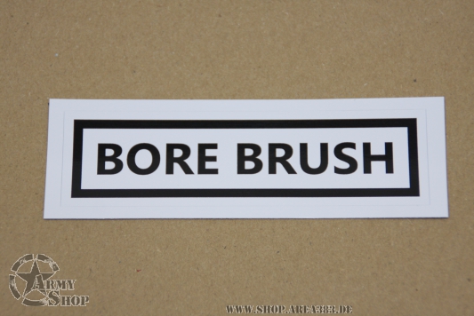 Autocollant  Bore Brush