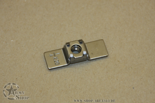 Käfigmutter Einschweißmutter 1/4