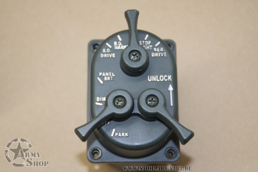 Light Switch Lichtschalter für M-Serie Militärfahrzeuge