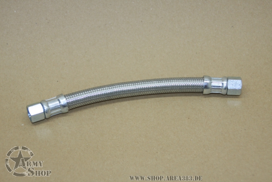Benzinleitung Flexibel Willys MB (Metallausführung) 18 cm