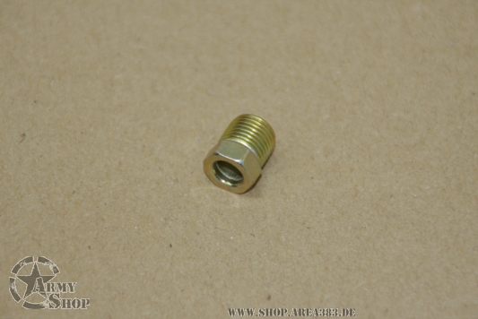 Inverted Flare Tube Nut (Steel) 4.75 mm inner  3/16