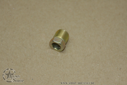 Inverted Flare Tube Nut (Steel) 6,35 mm