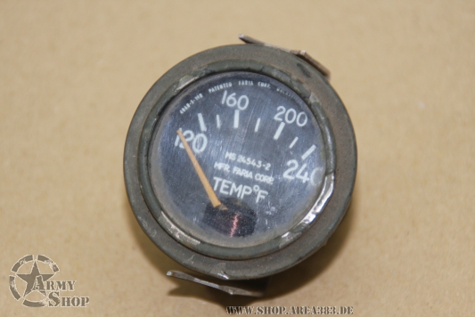 MS 24543-2 Temperature Gauge 24 V