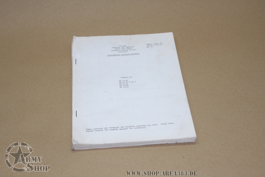 Field Manual FM23-35;FM23-33,FM23-31,FM23-65,FM23-67