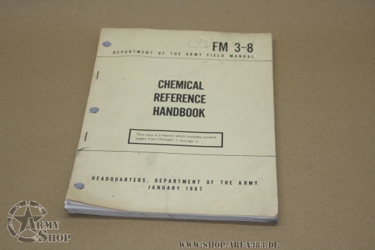 FM 3-8 Chemical Corps Reference Handbook