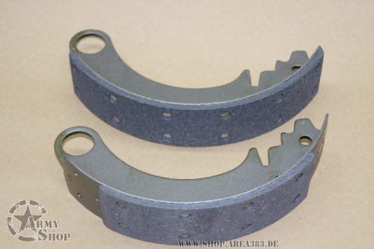 Brake pads for one Wheel Willys MB
