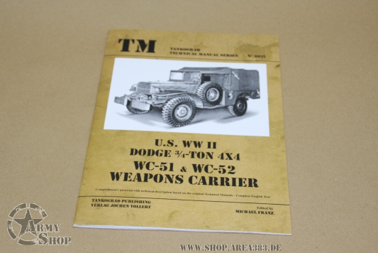 Tankograd US WWII Dodge WC51/WC52  4x4 ,48 pages