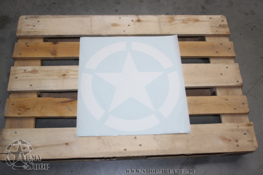 Aufkleber Stern 19,5