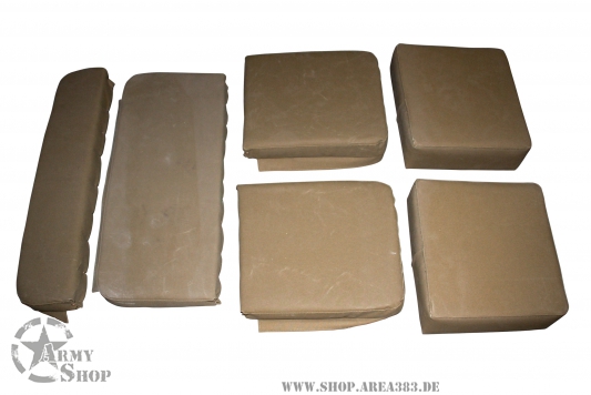 Canvas set of seat cushions Willys M38