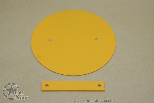 Lastenklassenschild am Kühlergrill