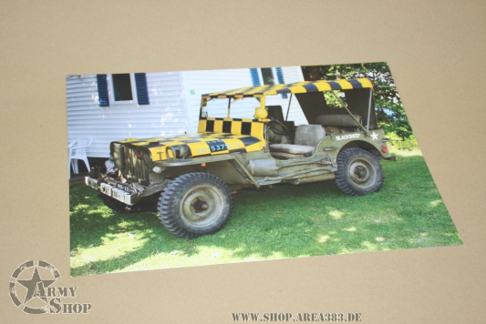 Foto Follow Me Jeep Willys MB, 42 cm x 29 cm