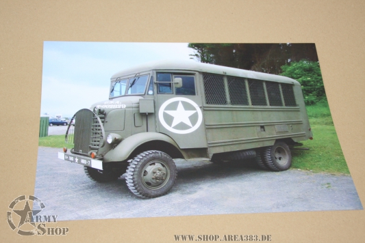 Photo  GMC AFKX-352 1½-3-Ton shop van, 42 cm x 29 cm