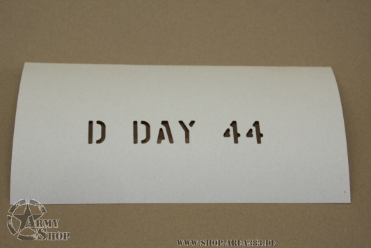 Schriftschablone D DAY 44, 1 Inch