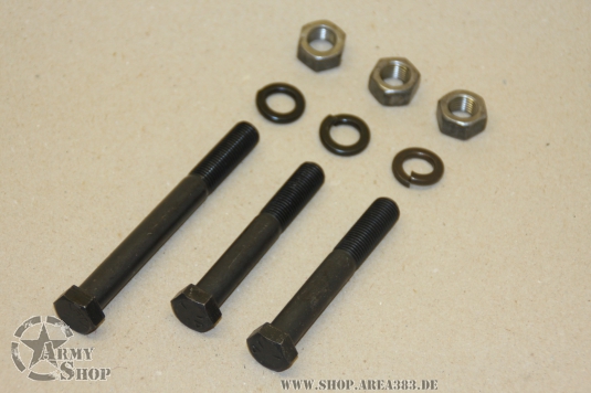 Schraubensatz Lenkgetriebe Befestigung Willys MB