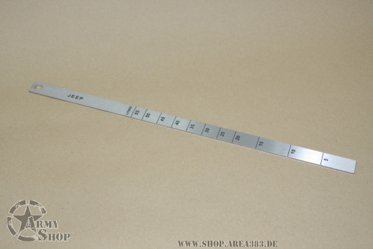 Meßstab Benzinmenge Willys MB