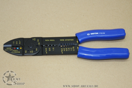 Crimping pliers for insulated connectors (King Tony Tools)