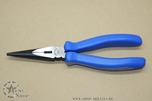 Zange, halbrunde Backen - 200 mm