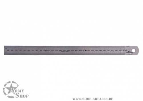 Réglet flexible en acier inoxydable   0-300 mm