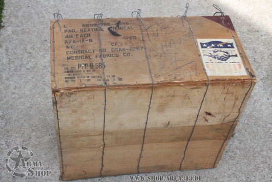 US Army GERMY NAVY Crate  57 x 50 x 30 cm