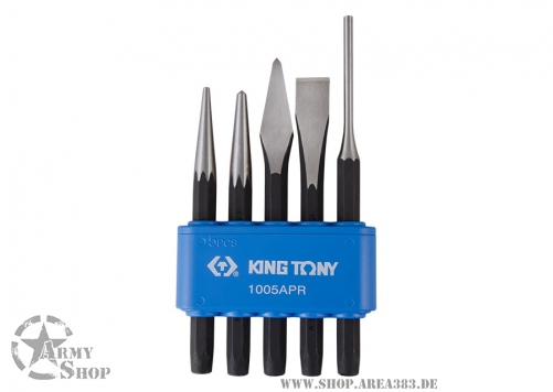 Schlagwerkzeugset im Etui – 5 tlg.