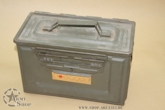 französische Munitionskiste 30 x 17 x 20 cm