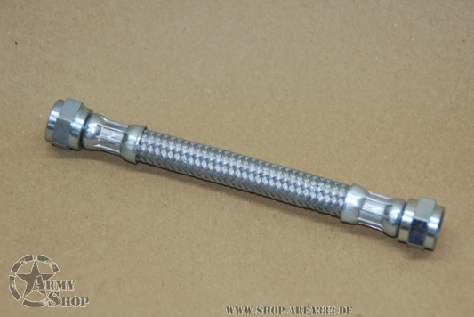 Benzinleitung Flexibel Willys MB (Metallausführung) 14 cm